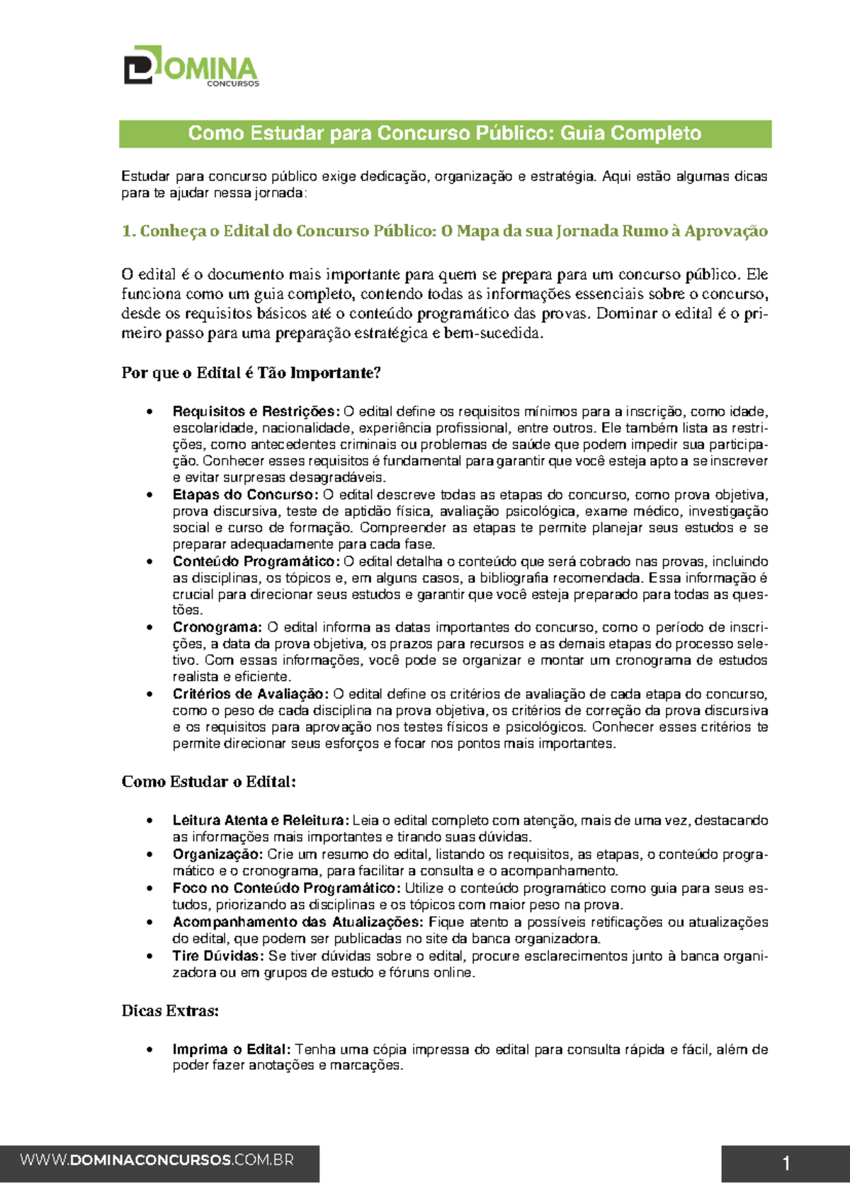 Guia Completo: Como Estudar para Concurso Público e Passar com Sucesso ...