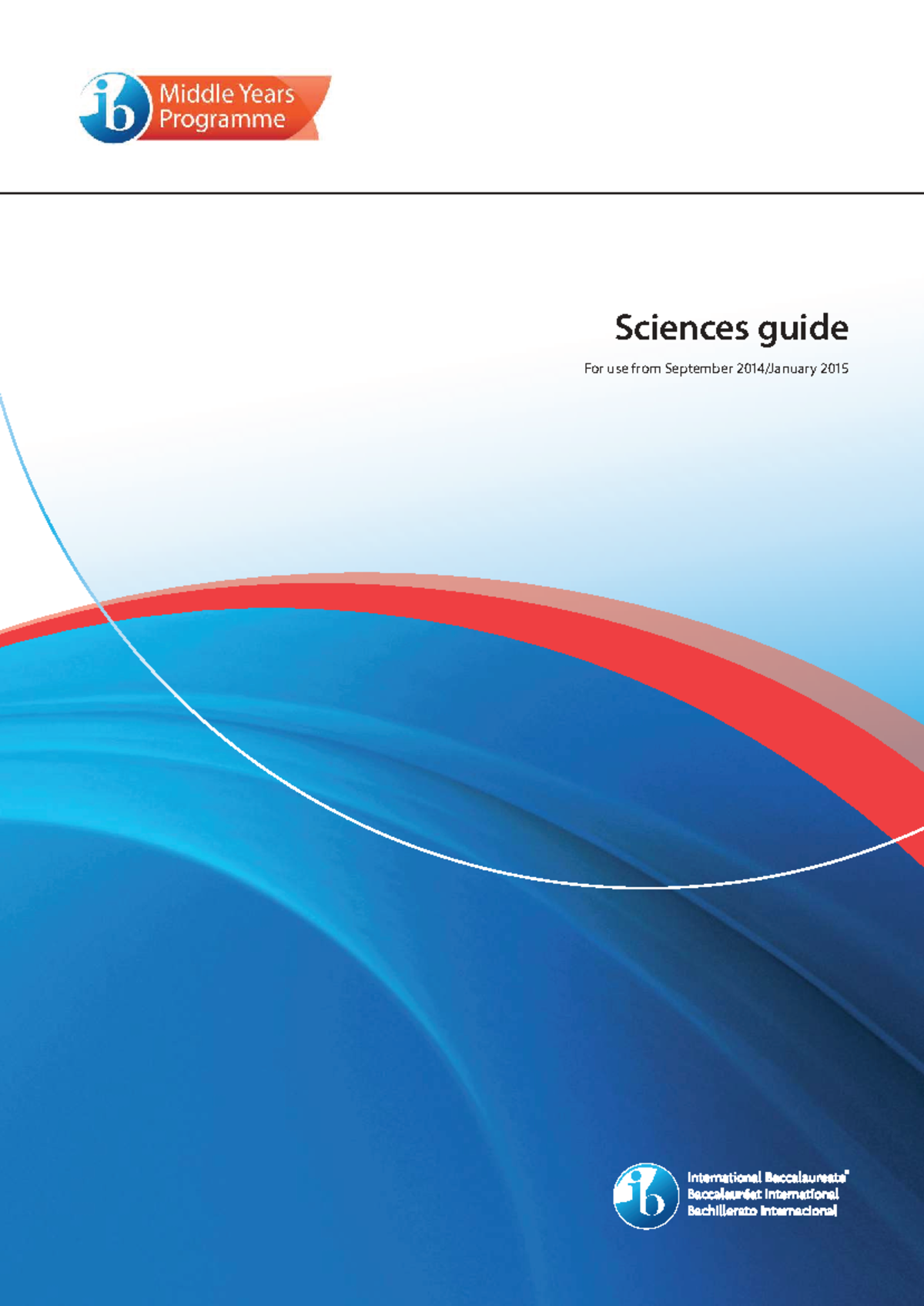 IB MYP Science Guide: Framework for Teaching & Learning - Studocu