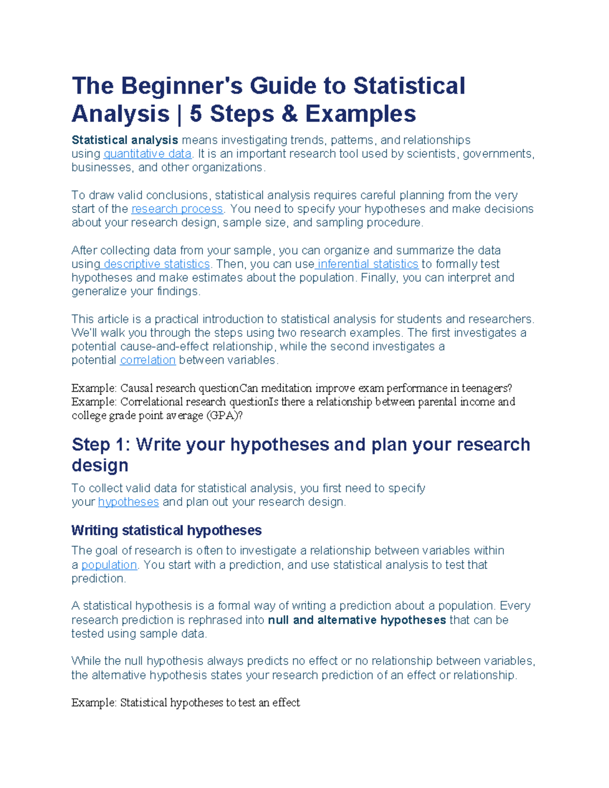 The Beginner stat data - Just Slides - The Beginner's Guide to ...