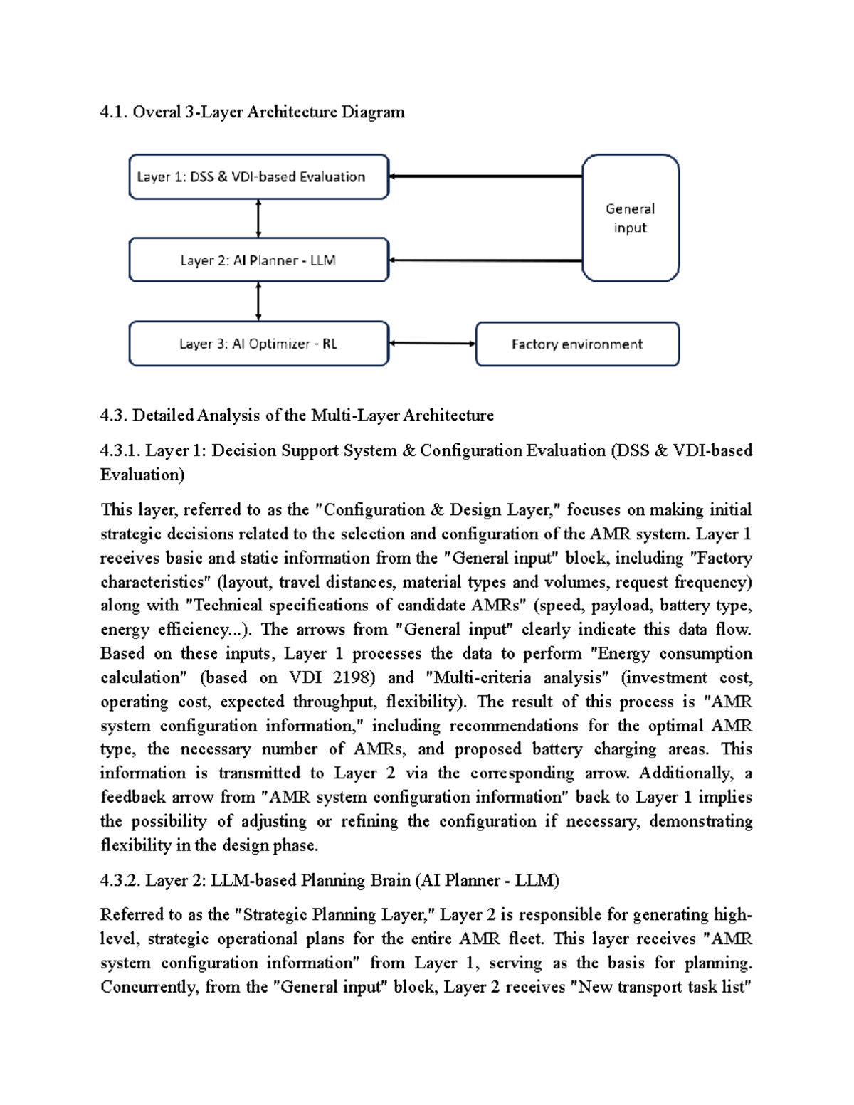 4.1 AMR System Architecture: Layers & Configuration Analysis - Studocu