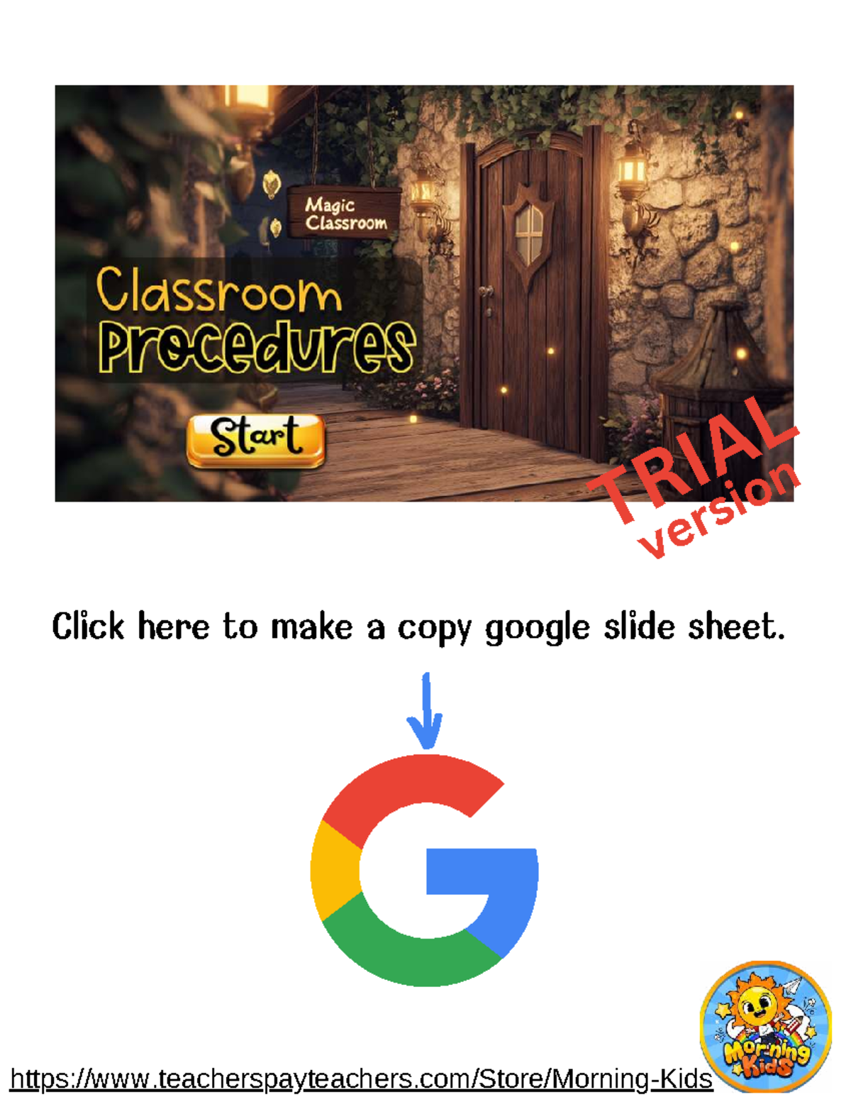 Back to School Procedures & Routines - Google Slides Trial Version ...
