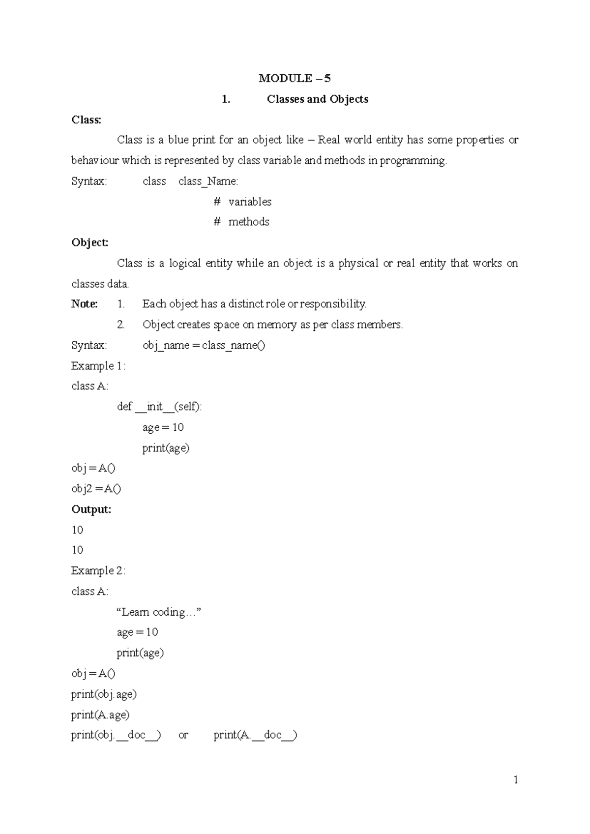 Module 5 Python - Nope I'm not sure 😁 I am not able to attend the ...