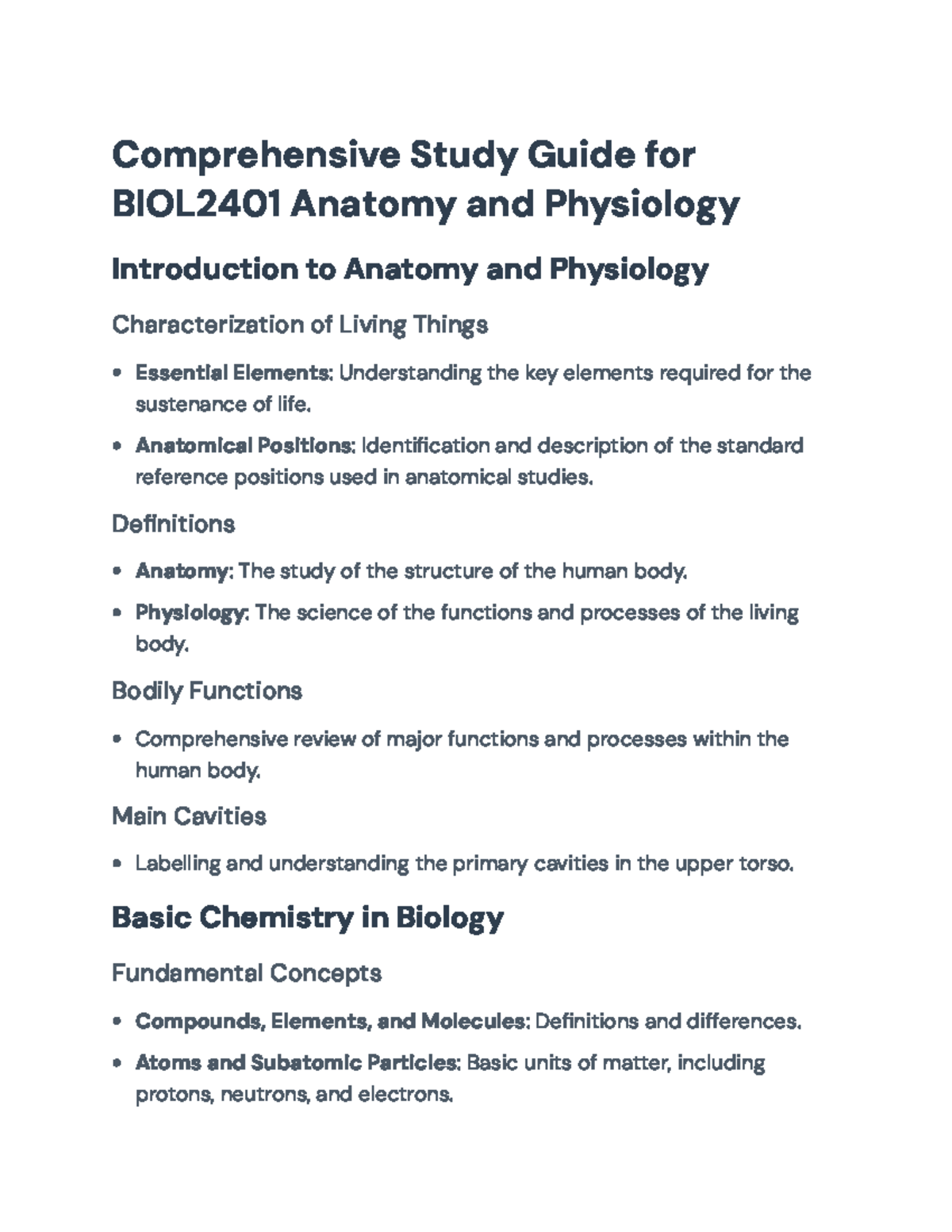 Sustanance Definition Science