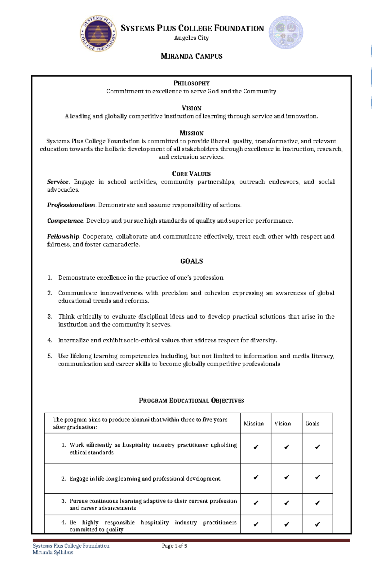 CST Syllabus Science Technology and Society - SYSTEMS PLUS COLLEGE ...