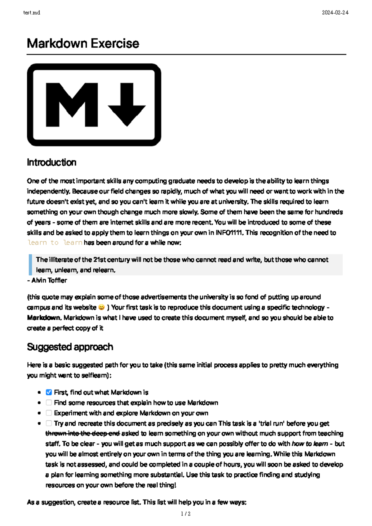Markdown Submission - test 2024-02- 1 / 2 Markdown Exercise ...