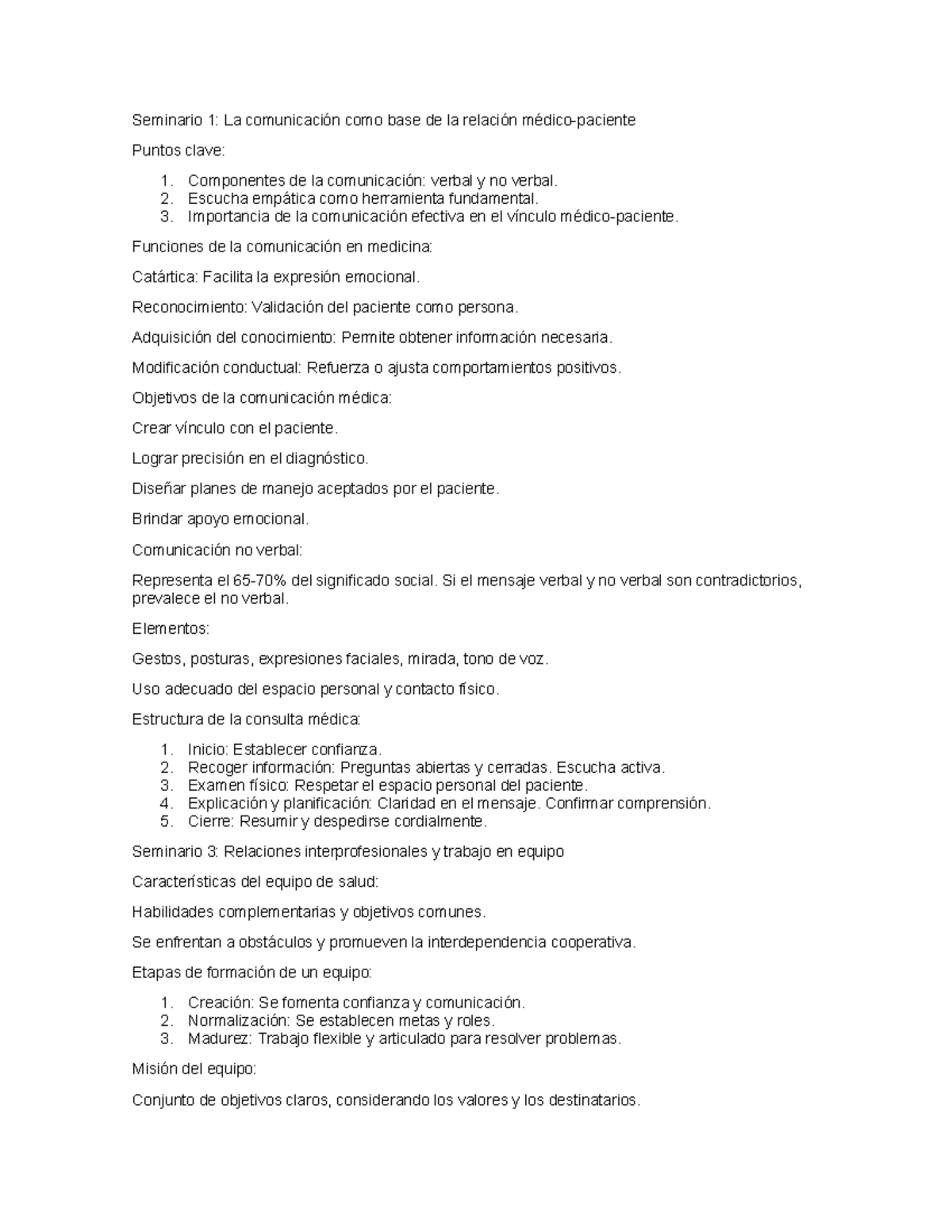 Abcco integrador apuntes - Seminario 1: La comunicación como base de la ...