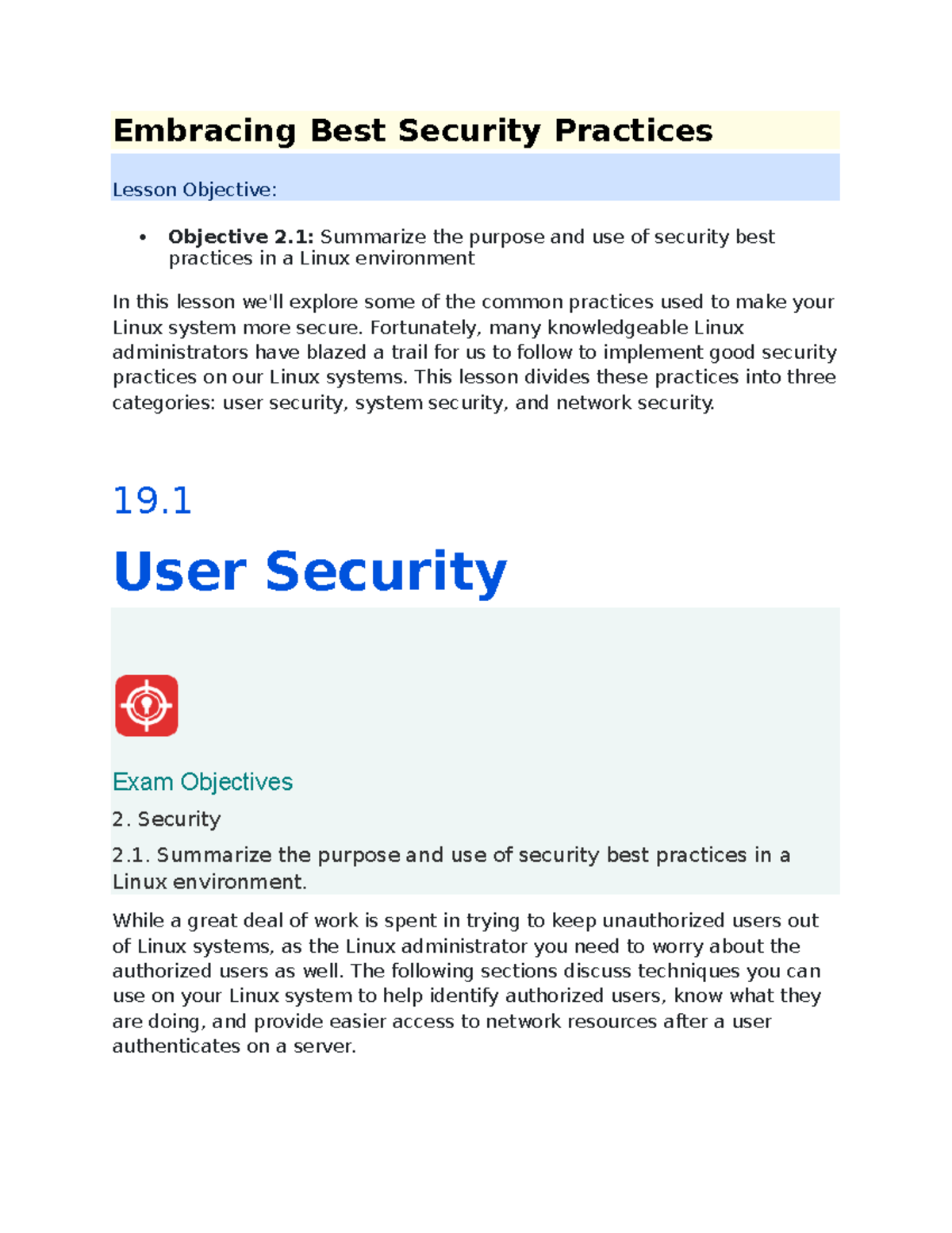 Linux Security Best Practices: User, System & Network Security Lesson ...