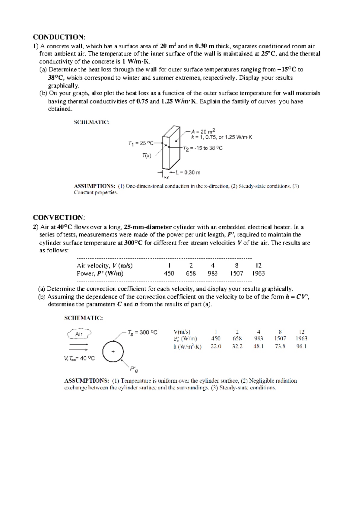 Exam Answers for Conduction and Convection Problems - 17 Oct 2016 - Studocu