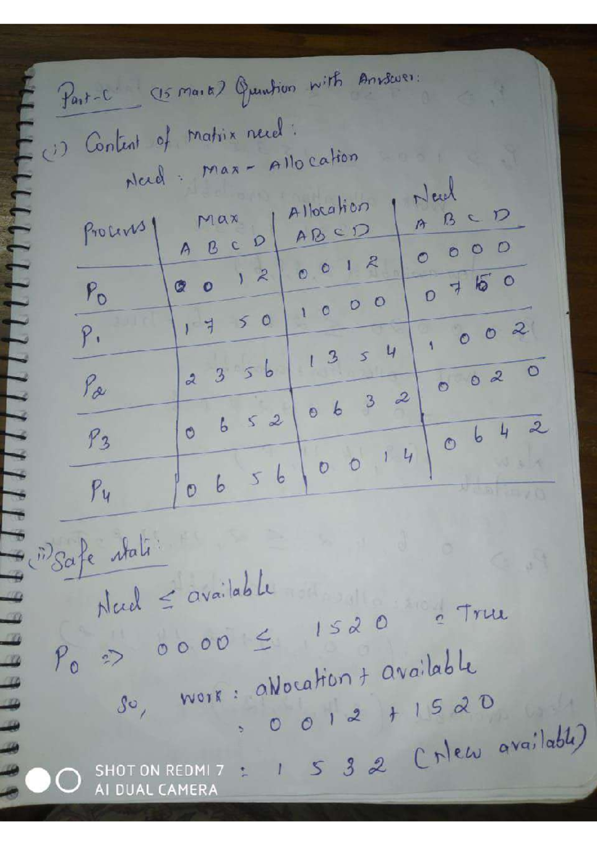 Banker's Algorithm Notes for CS 101: Final Exam Preparation - Studocu