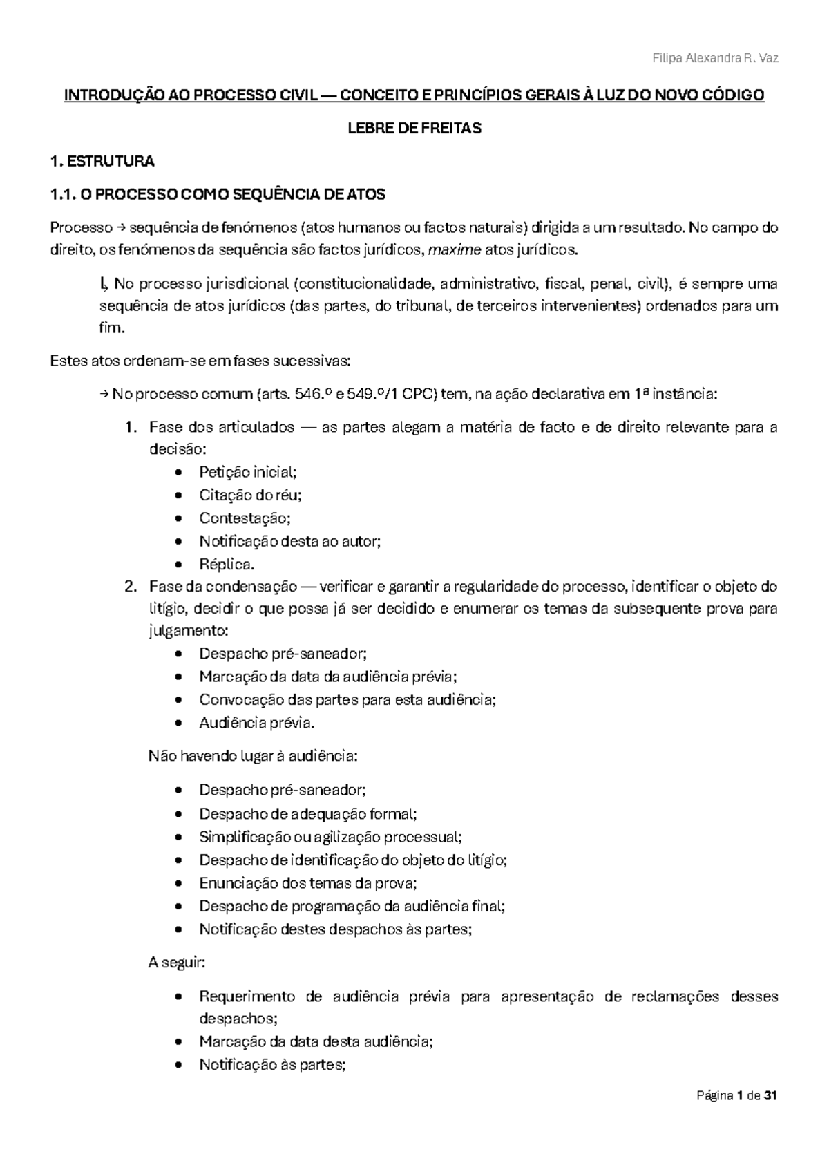 Introdução ao Processo Civil - Conceitos e Princípios Gerais (CPC ...