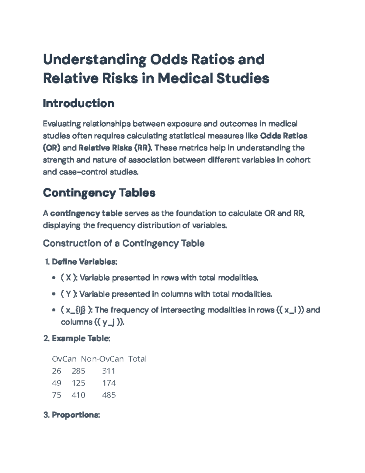 Understanding Odds Ratios and Relative Risks in Medical Research ...