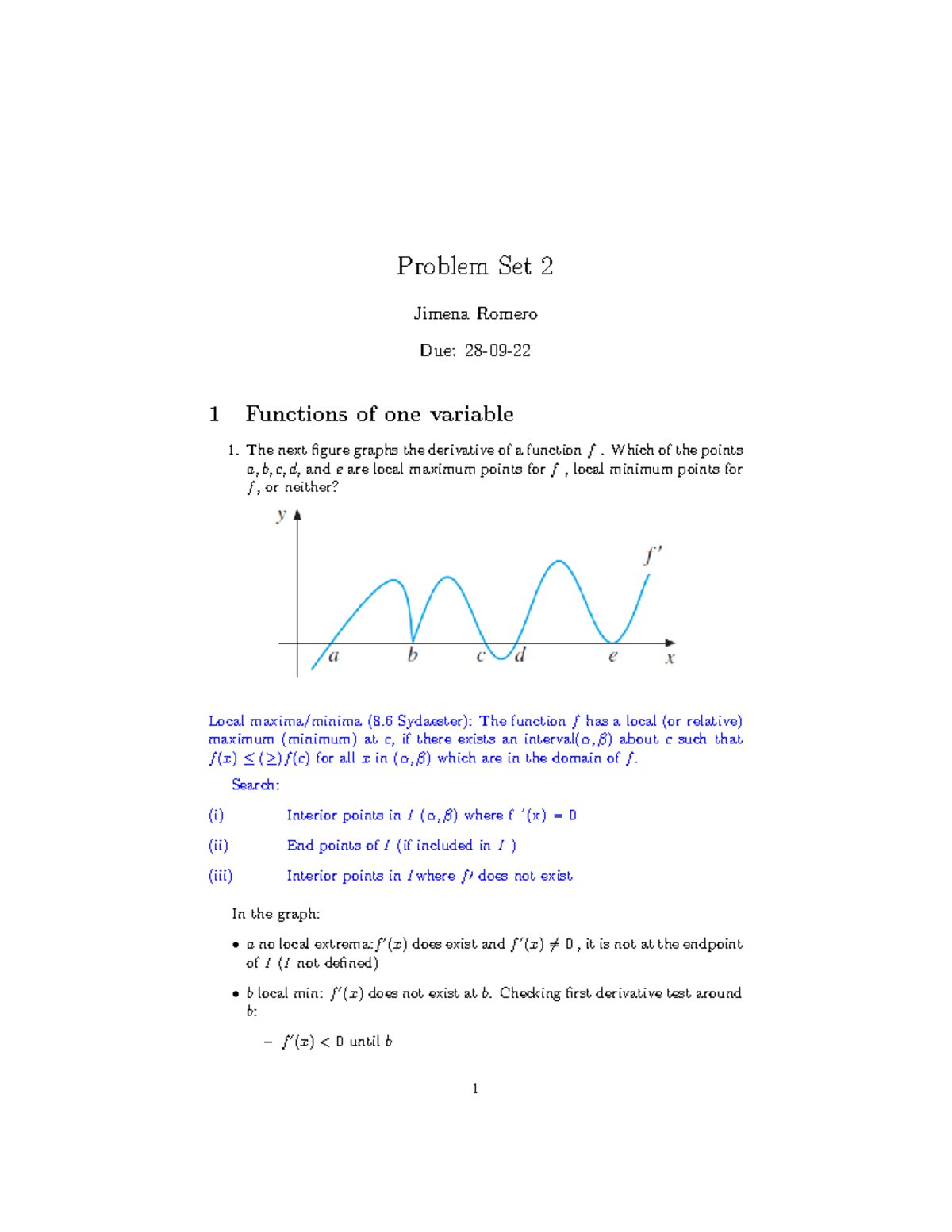 PS2 Solutions - Intro to Quantitative Methods in Economics - HT22 - Studocu