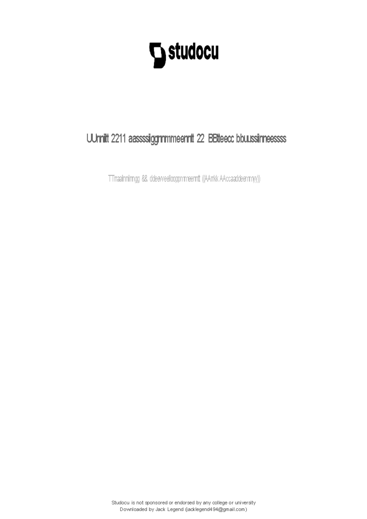 Unit 21 assignment 2 btec business - UUnniitt 2211 aassssiiggnnmmeenntt ...