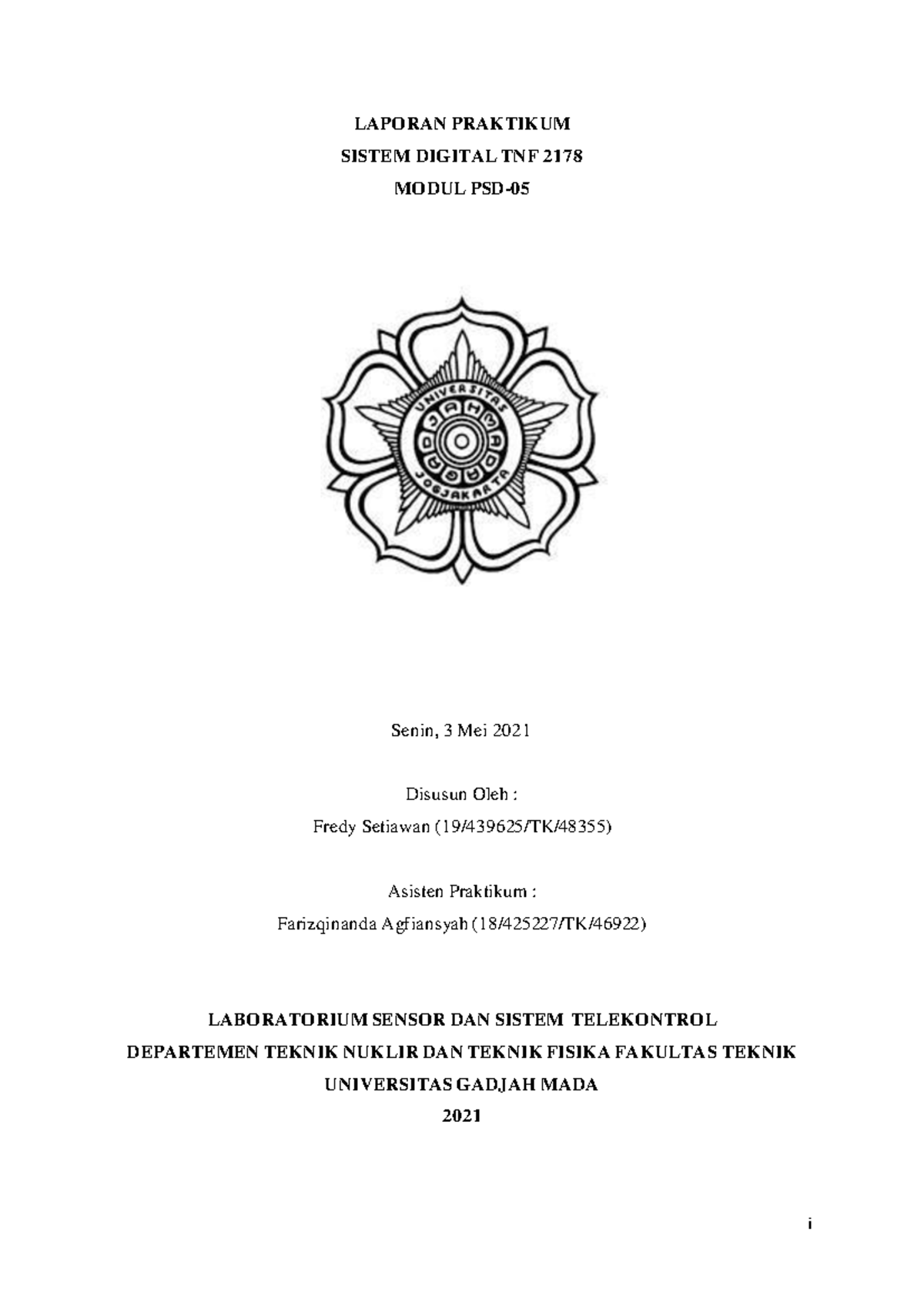 Laporan Praktikum PSD-05: Sistem Digital - Encoder, Decoder ...