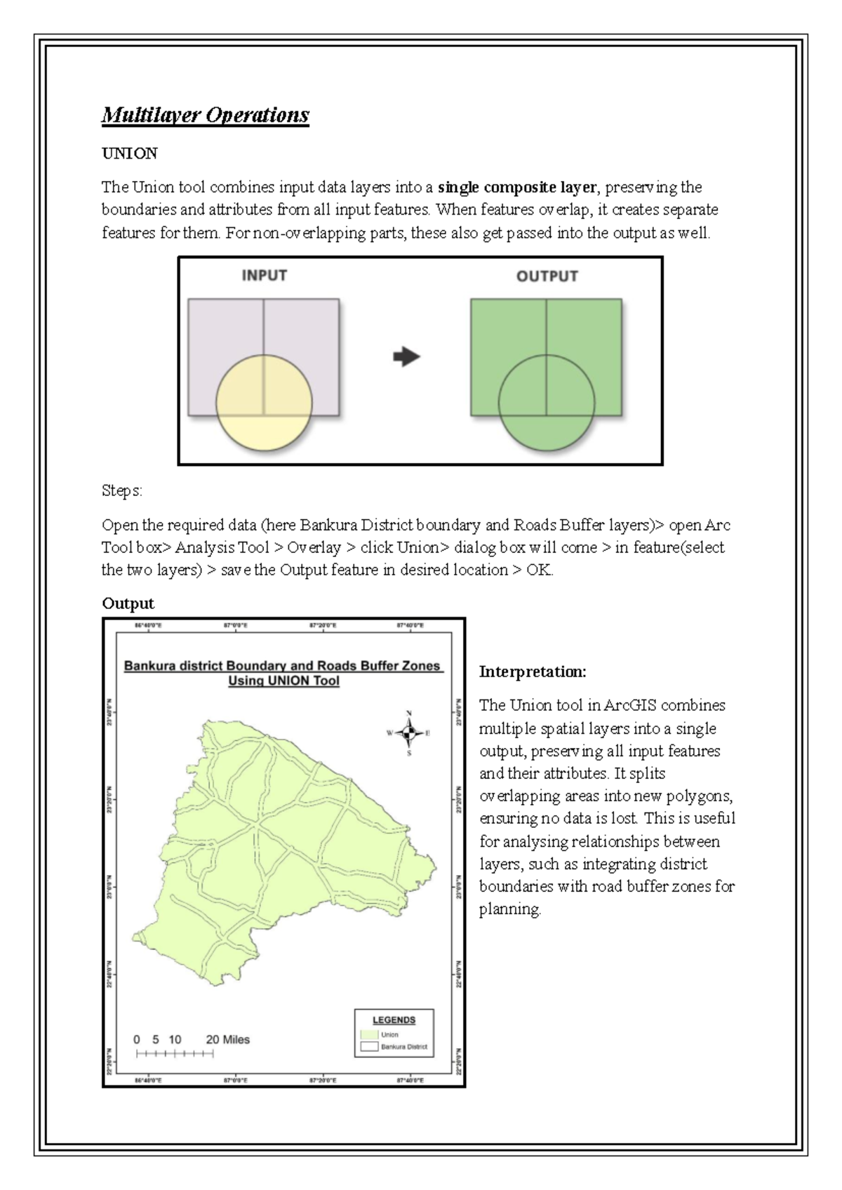 Multilayer Operations in ArcGIS: Union, Intersect, and Update Tools ...