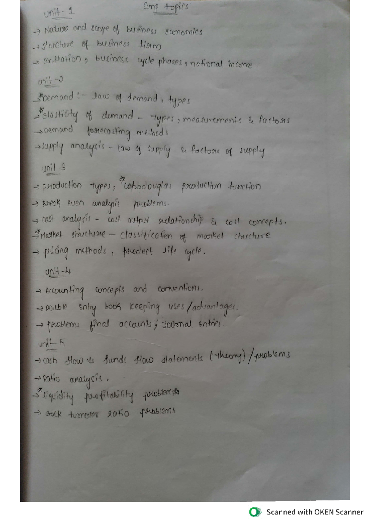 BEFA Business Economics Final Exam Notes: Key Topics & Concepts - Studocu
