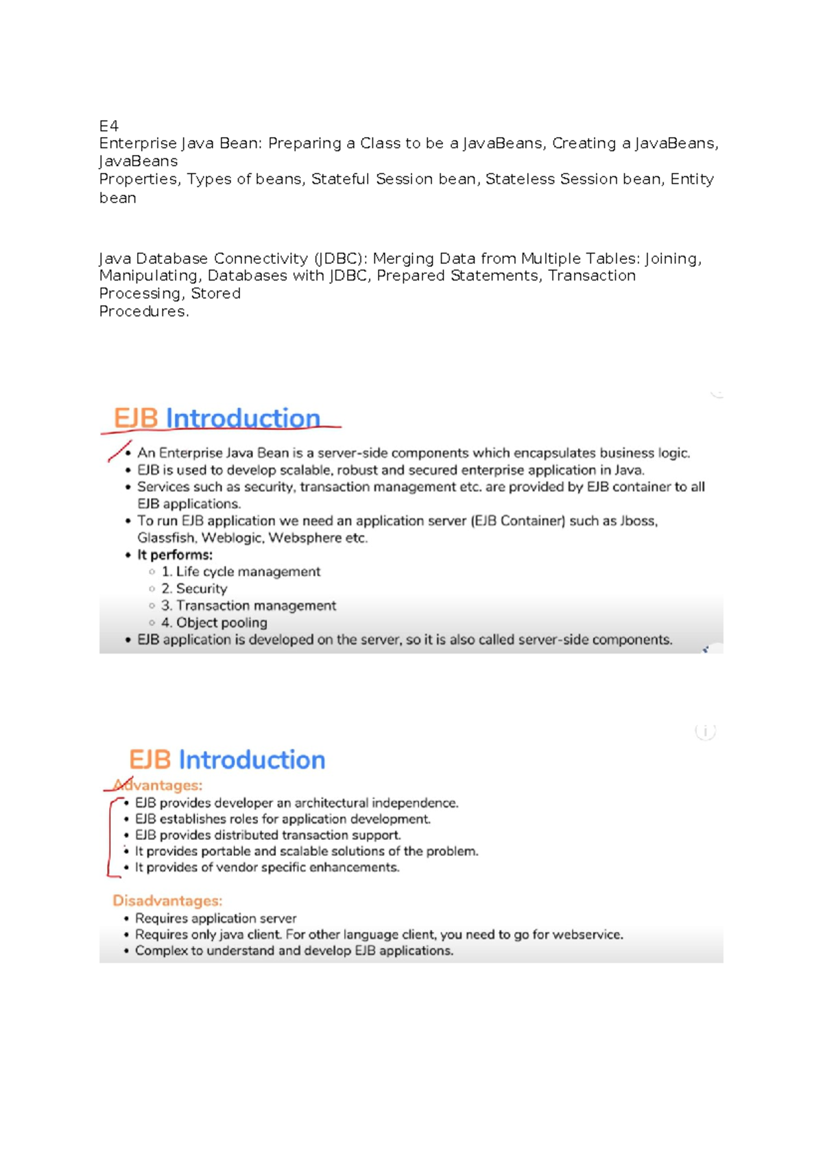 Enterprise Java Bean - web tech - E Enterprise Java Bean: Preparing a ...