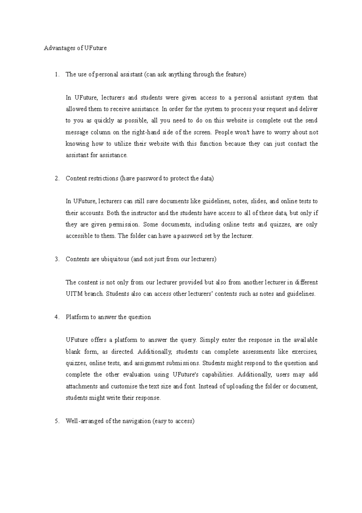 EWC661 Portfolio - BACHELOR OF INFORMATION SCIENCE ( HONS) INFORMATION ...