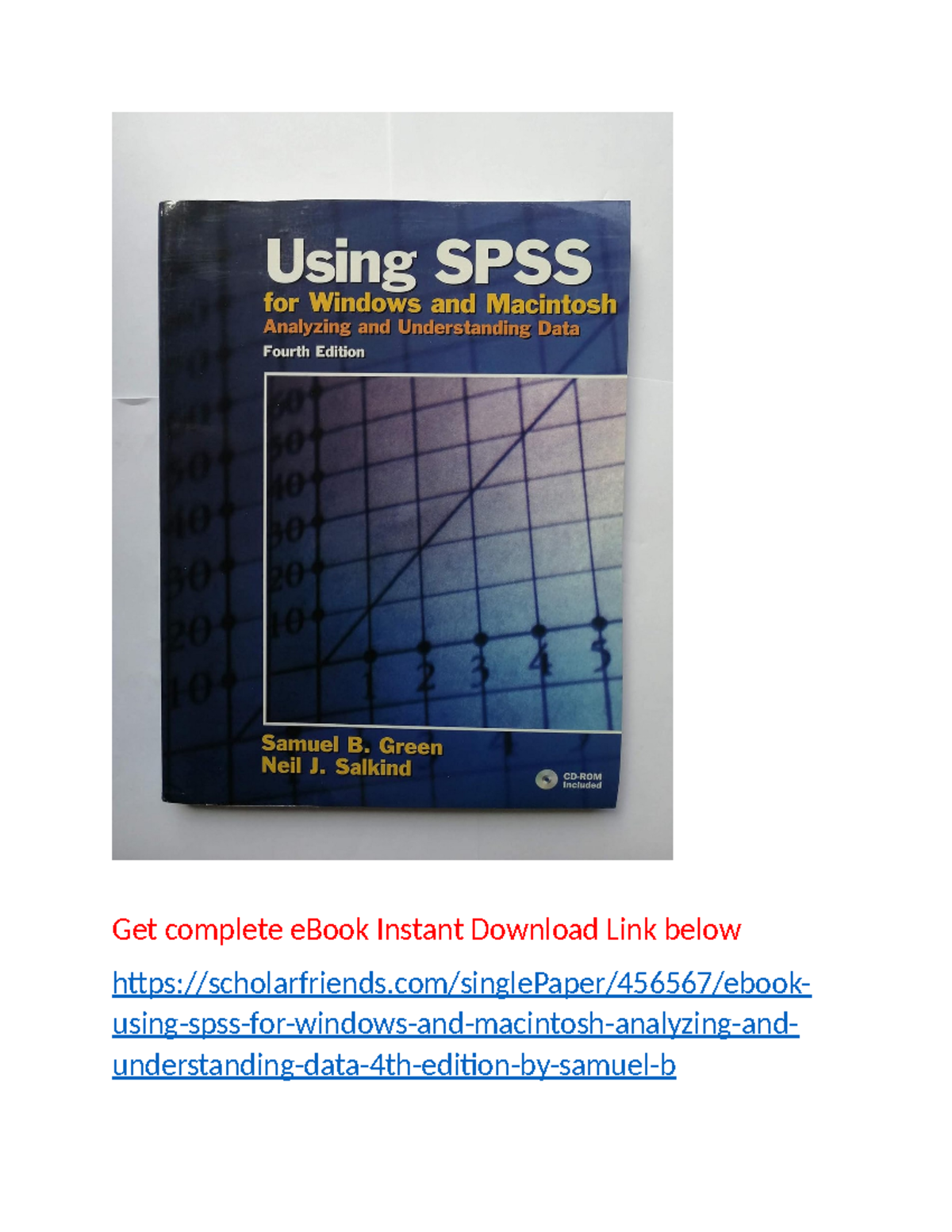Using SPSS for Windows & Mac: 4th Ed. Analysis Guide - Studocu