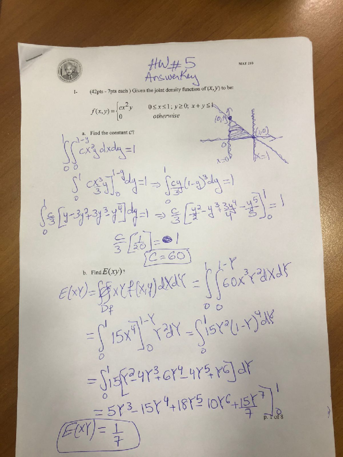 HW Set 6 Answer Key - jsbjbskjd - Studocu