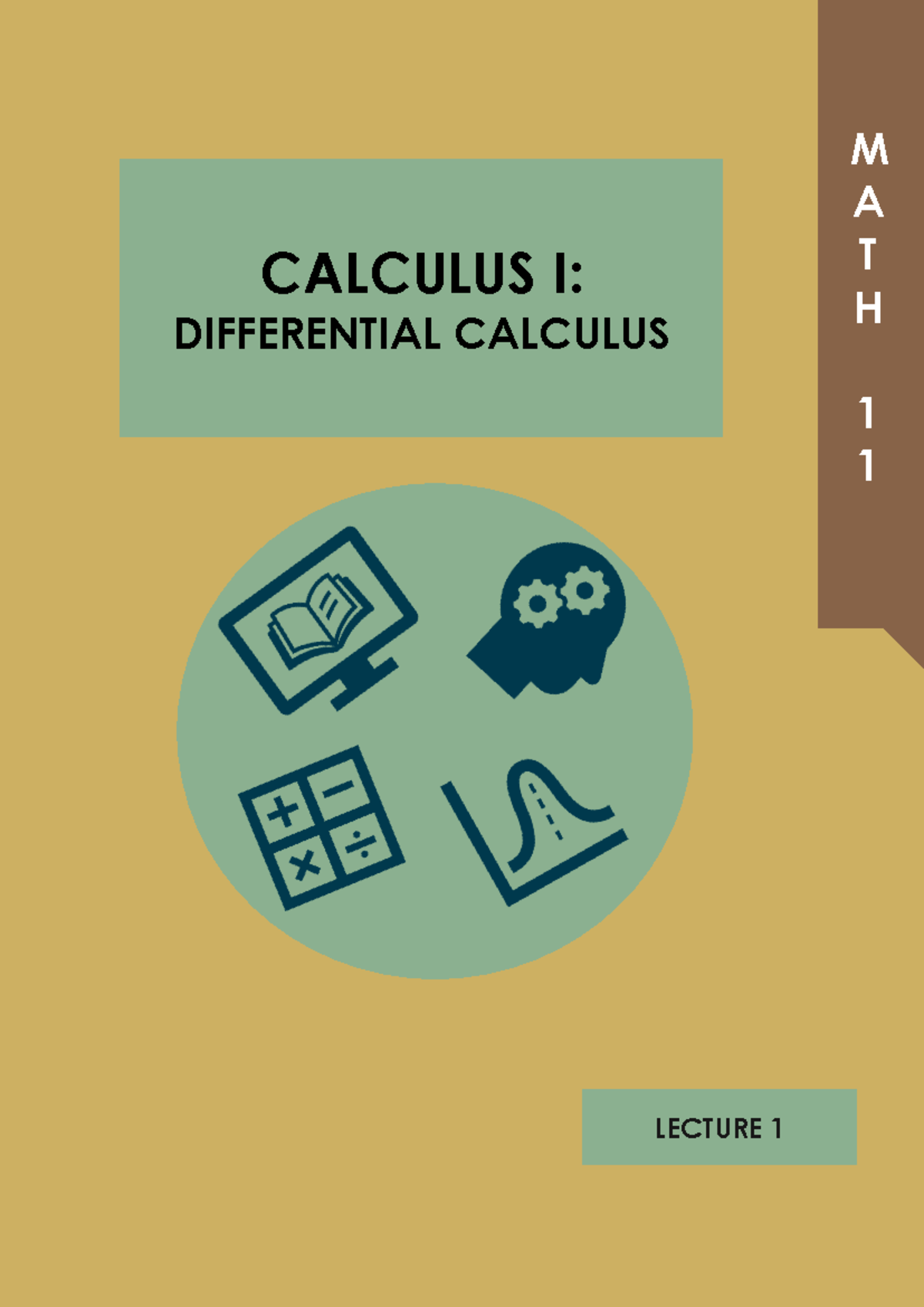 MATH 11 CALCULUS I: LECTURE 1 - FUNCTIONS & NOTATION - Studocu