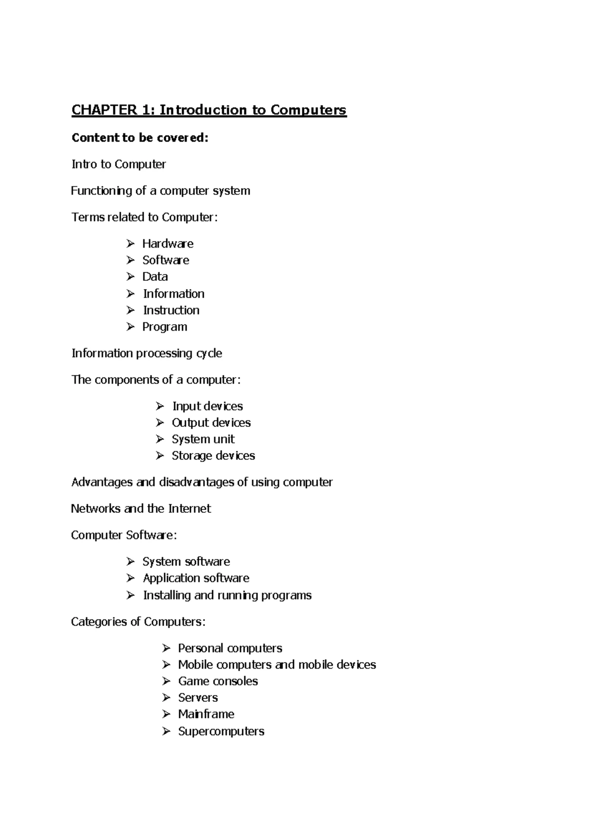 Chapter 4: System Unit Components and Functions (CS101) - Studocu
