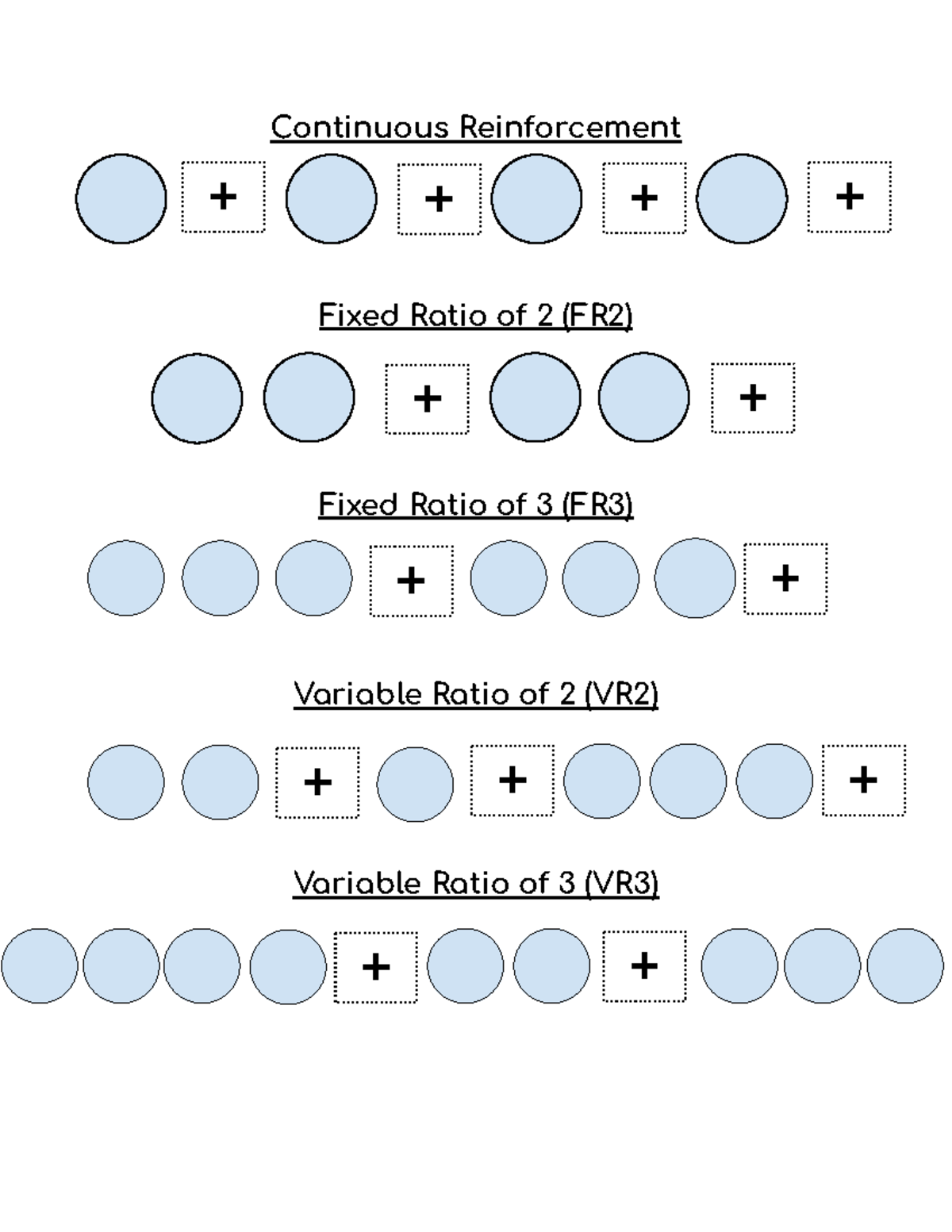 Reinforcement Schedules: Exploring FR and VR Ratios in Behavioral ...