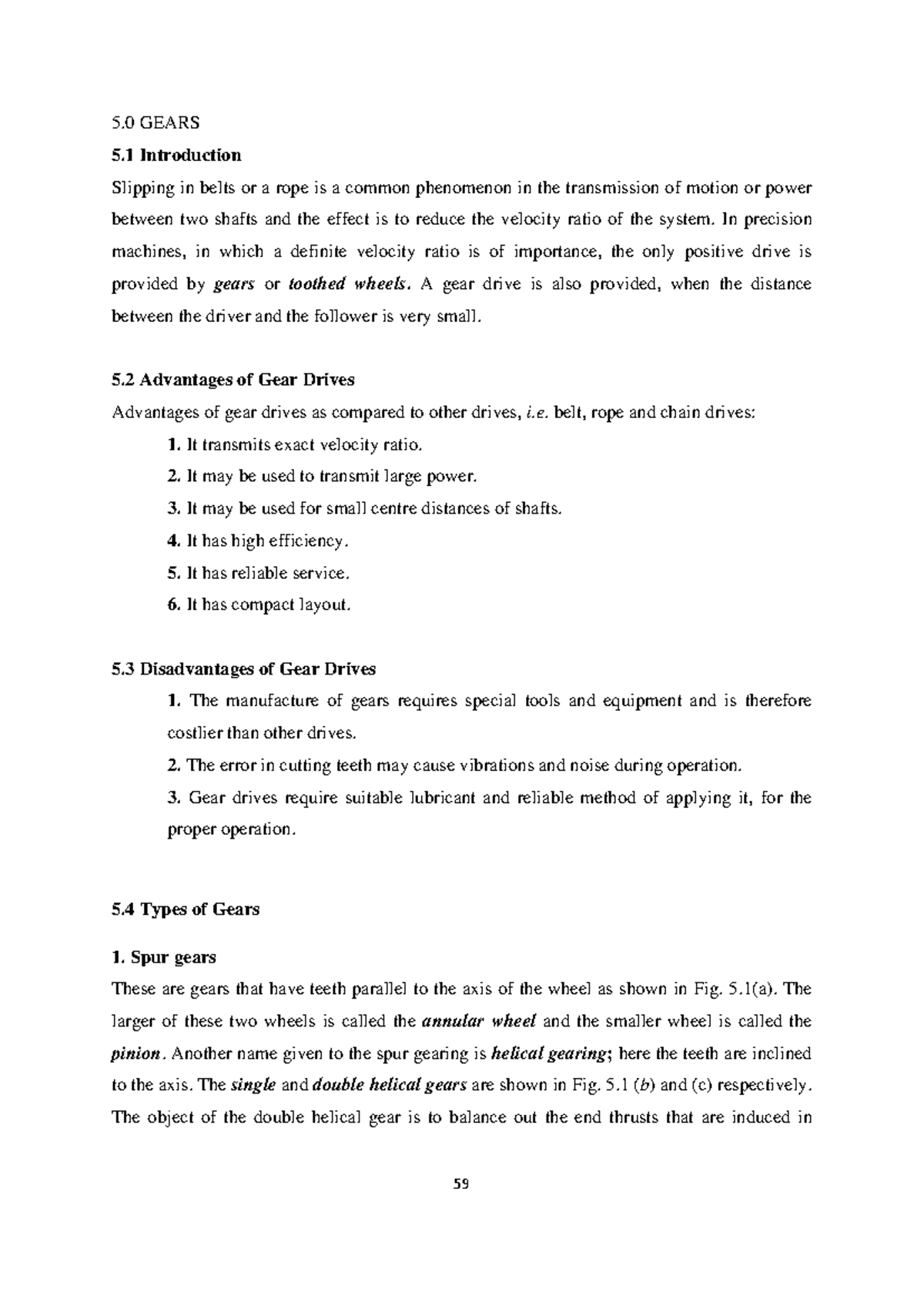 Gears Overview and Design Principles - MECH 101 - Studocu