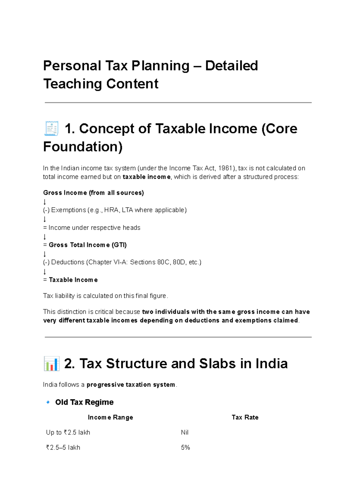 PFP 3 - Personal Tax Planning: Key Concepts & Strategies - Studocu