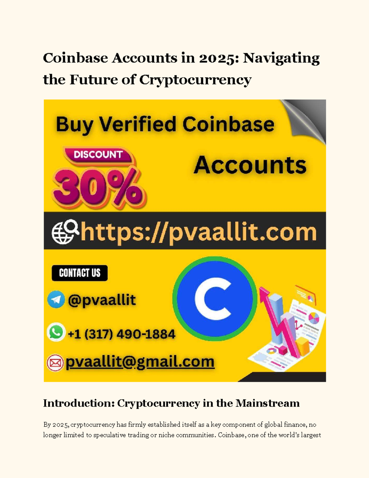 Coinbase Accounts in 2025: A Comprehensive Guide to Digital Finance -  Studocu