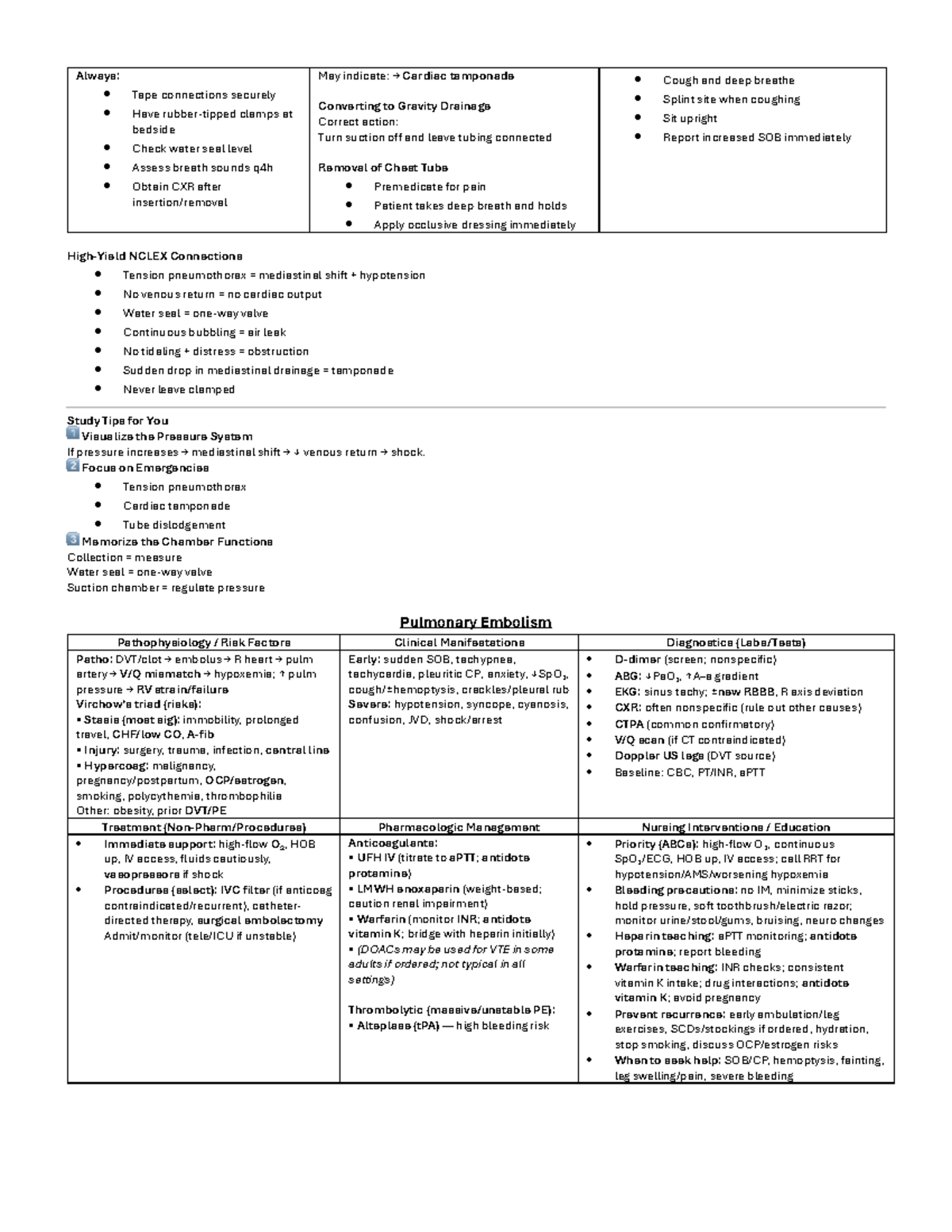 Exam 2 - PE: Respiratory System Overview and Key Concepts - Studocu