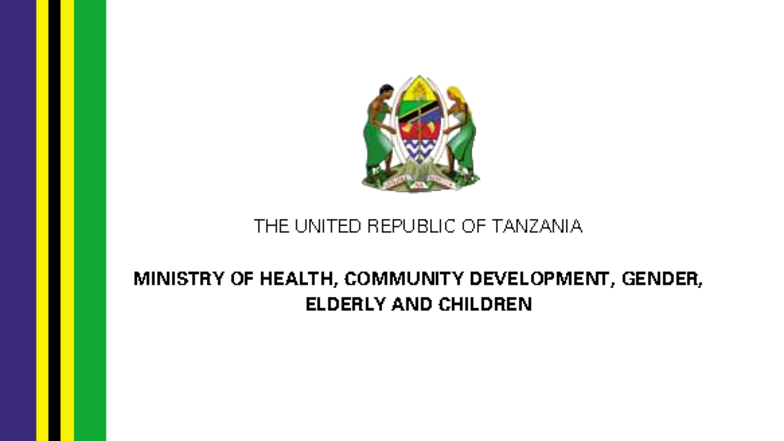 Tanzania HIS Guidelines (HISG) - Strengthening Health Data Systems ...