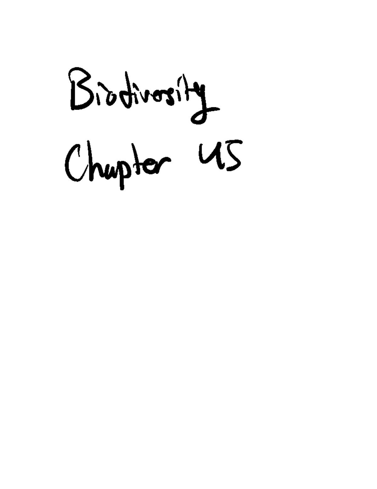 Biodiversity Chapter 45: Species Interactions and Competition - Studocu