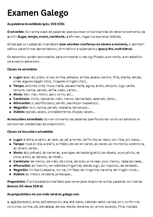 Lingua Galega - 1º - ESO - Studocu