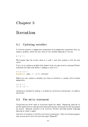 Functions in Python: Chapter 4 Summary for CS101 - Studocu