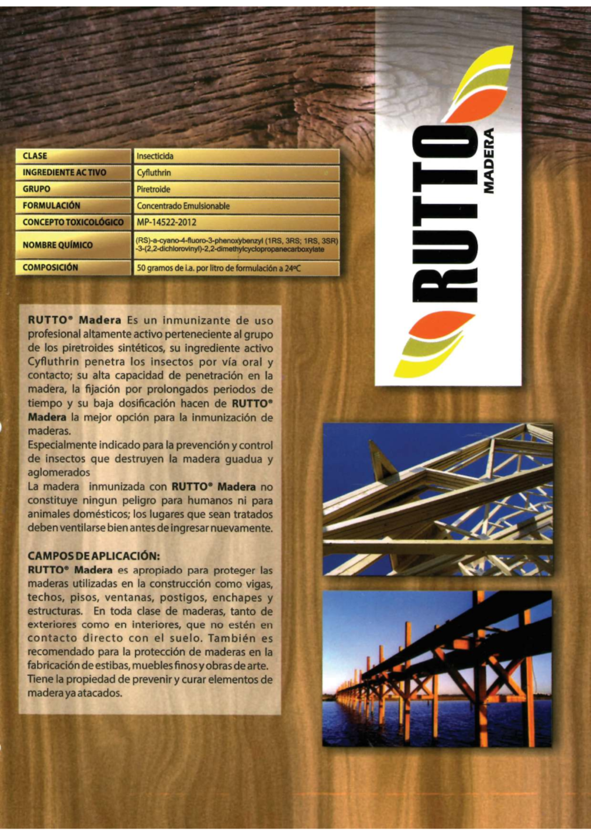 Ficha Técnica Final - Rutto Madera: Inmunizante Piretroides - Studocu
