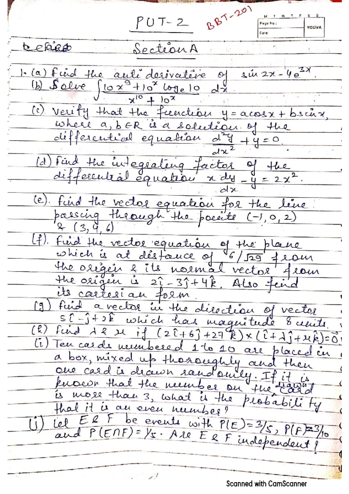 BTECH 1st Year Learner's Licence Application Notes - UP86 - Studocu