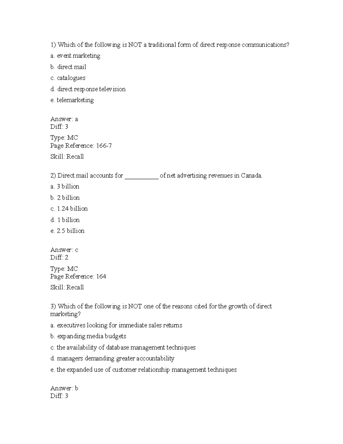 Chap 5-PMC - Questions used for Quiz, Mid-term, Final exam - Media ...
