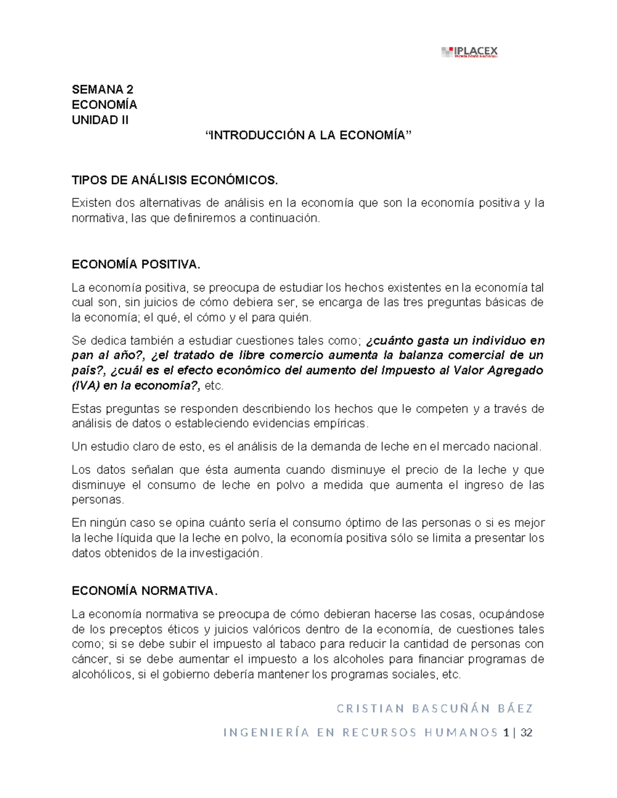 Semana 2 - M. E. Costos y Presupuestos: Análisis y Control de Costos ...