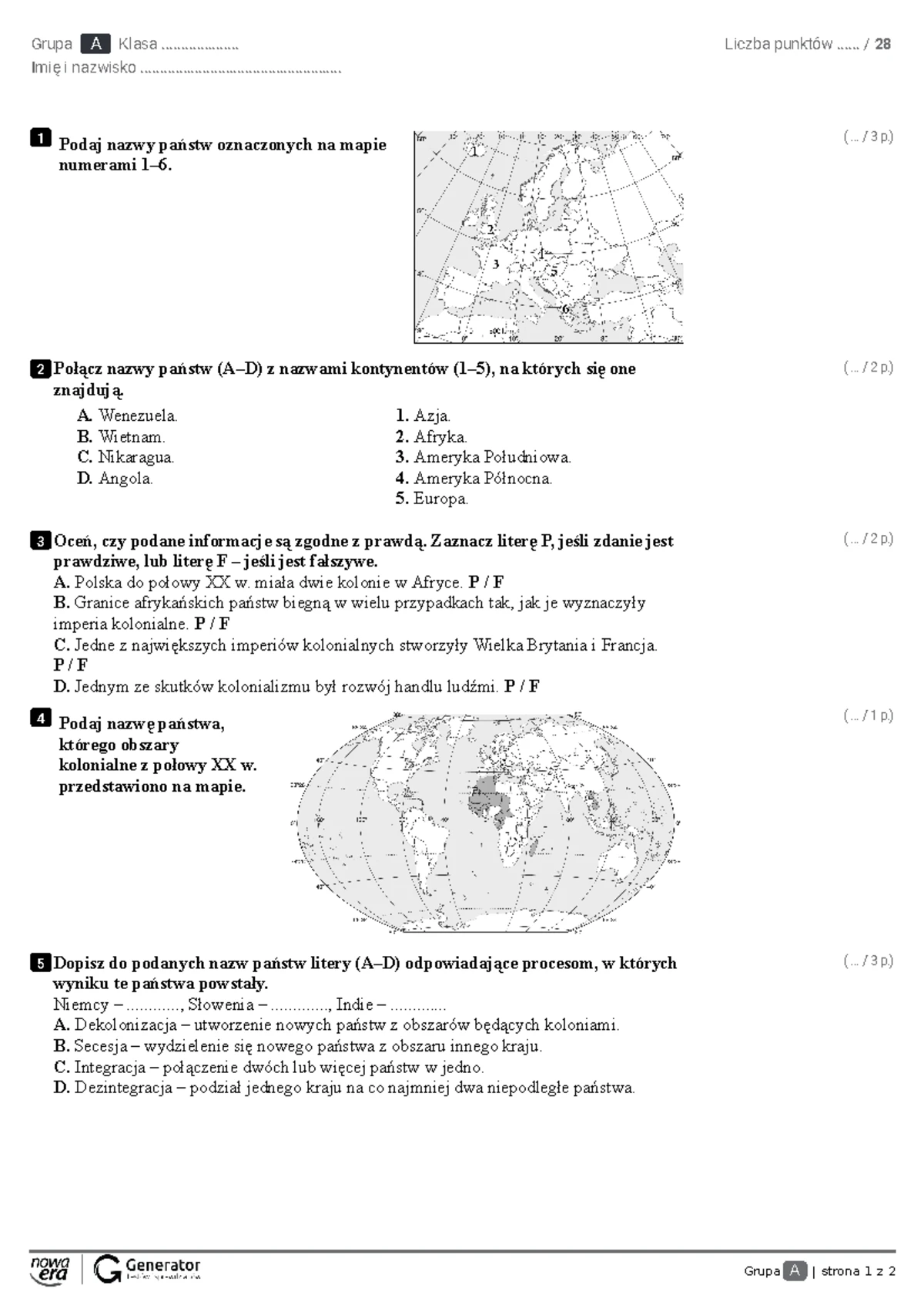 Azja Sprawdzian Klasa 8 Odpowiedzi