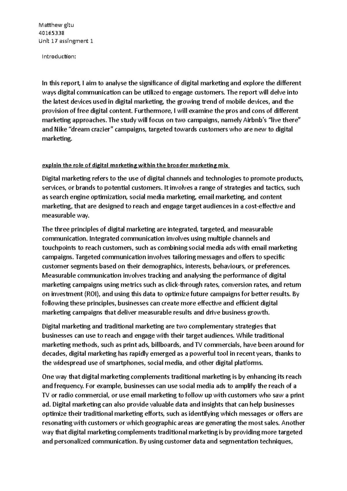 D1 Case Study: Evaluating Globalisation's Impact on Business - Studocu
