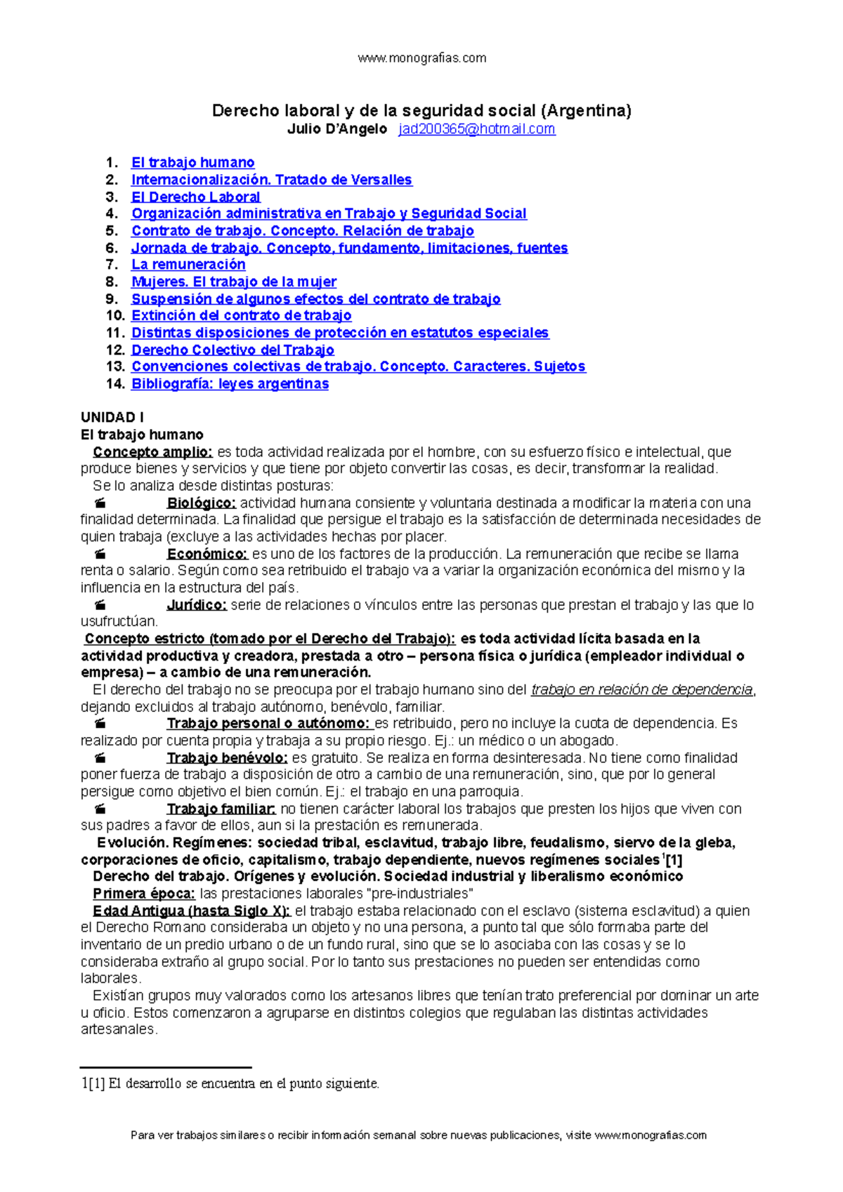 Derecho laboral y de la seguridad social monografia - Derecho laboral y ...