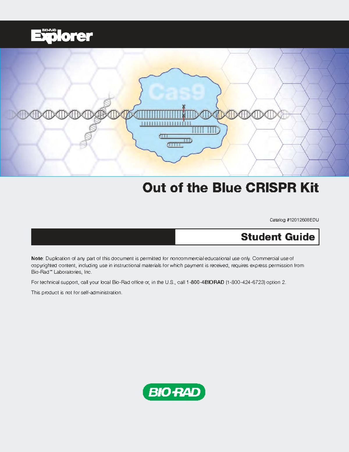 Crispr Lab Student Handout: Guide to Cas9 and sgRNA Techniques - Studocu