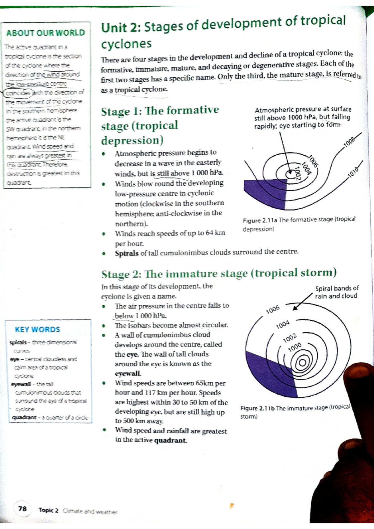 Unit 2: Stages of Development of Tropical Cyclones and Their Impact ...