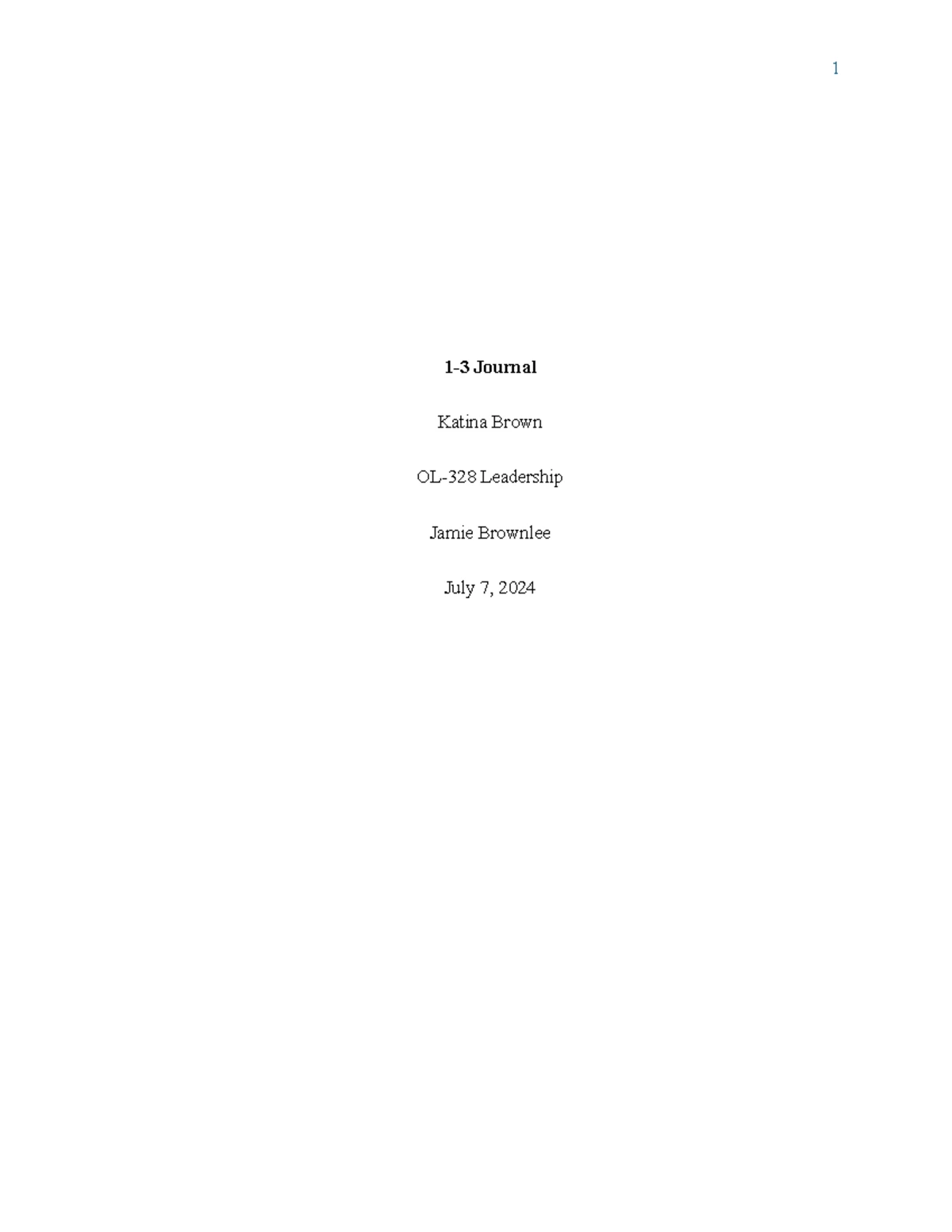 IHP-340 Module 6 Journal: Hypothesis Testing in Healthcare Research ...
