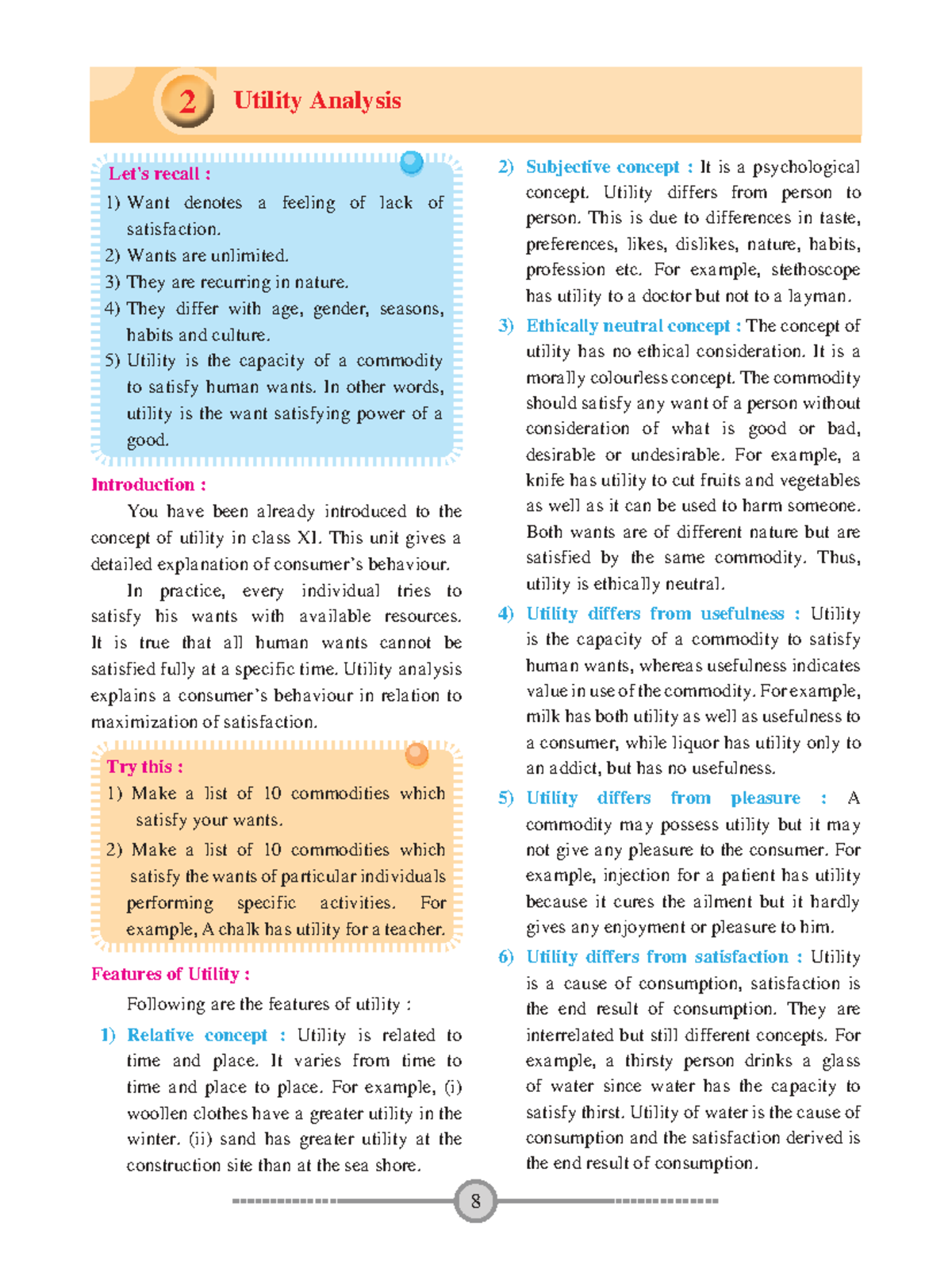 Utility Analysis: Understanding Subjective Concepts and Their ...