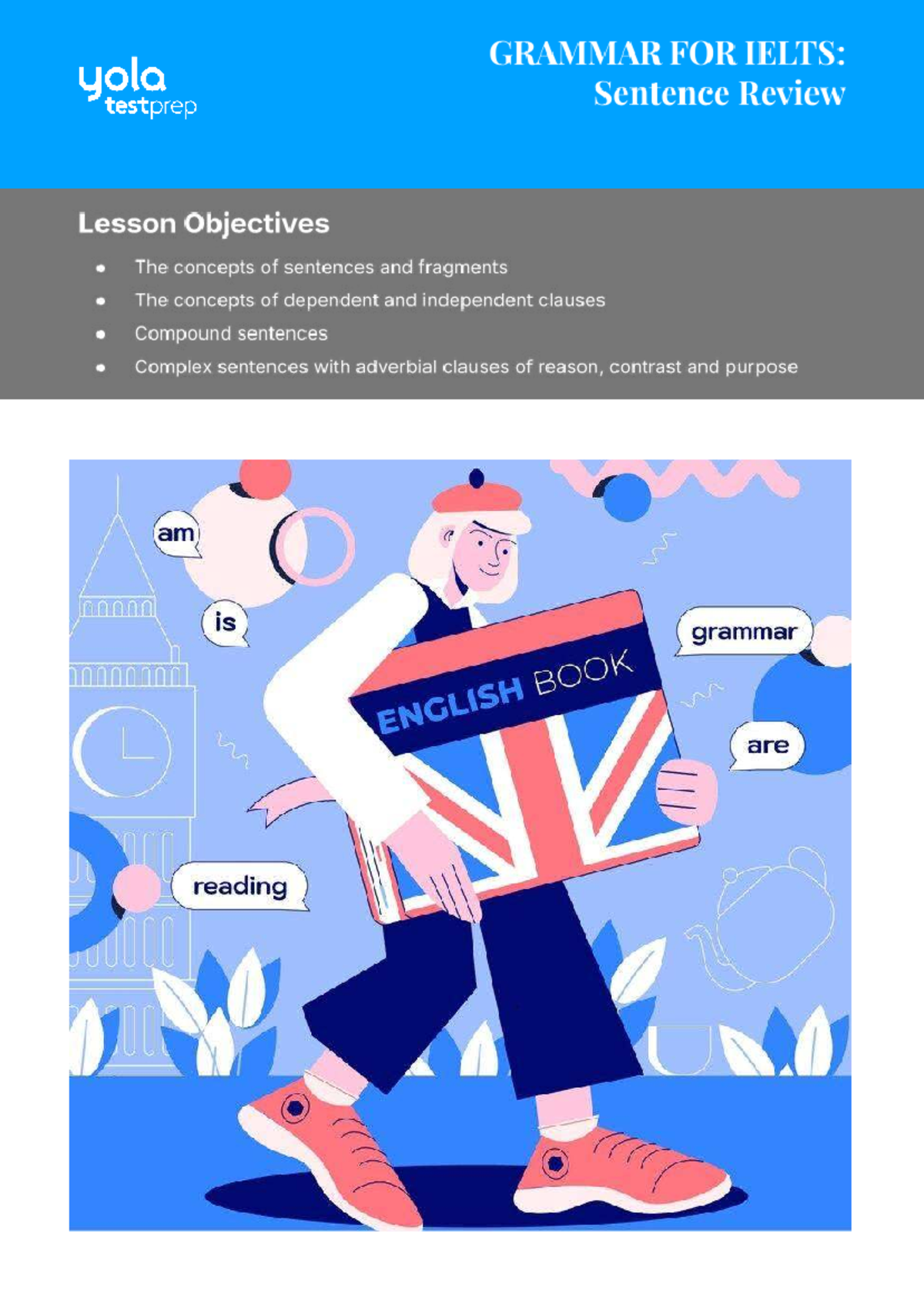 YOLA IELTS 5.0 - Sentence Structure Review and Practice Exercises - Studocu
