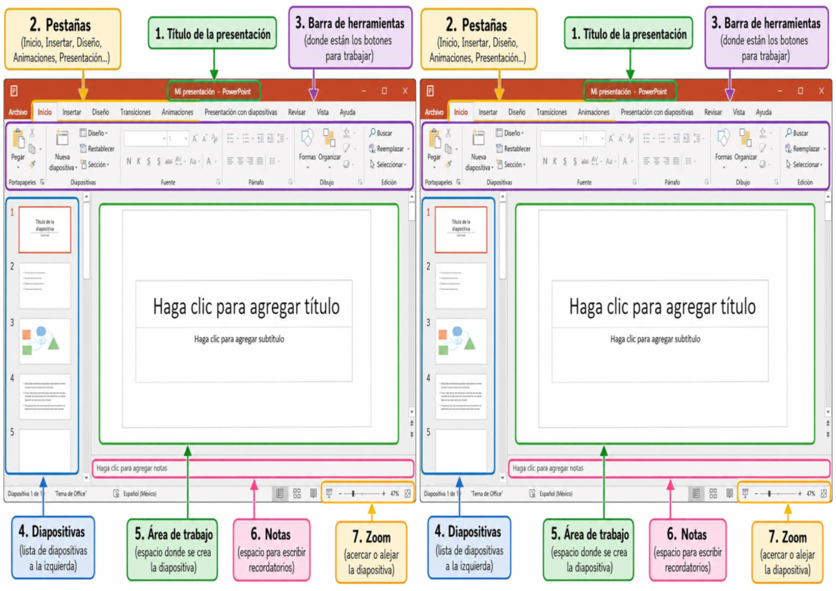 Computación DE 1 Grado: Guía de Uso de PowerPoint - Studocu