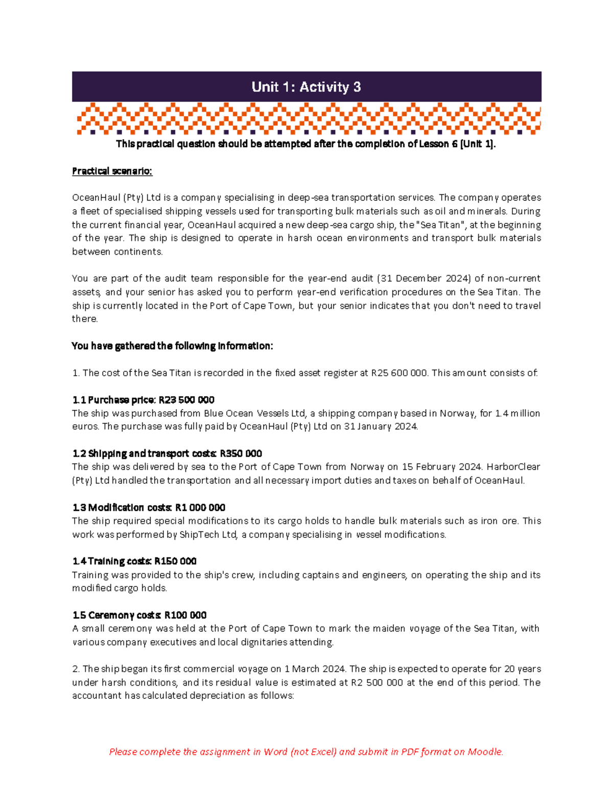 Unit 1 Activity 3 Question 2025 Audit 31 fd0b6dc932350074 ...