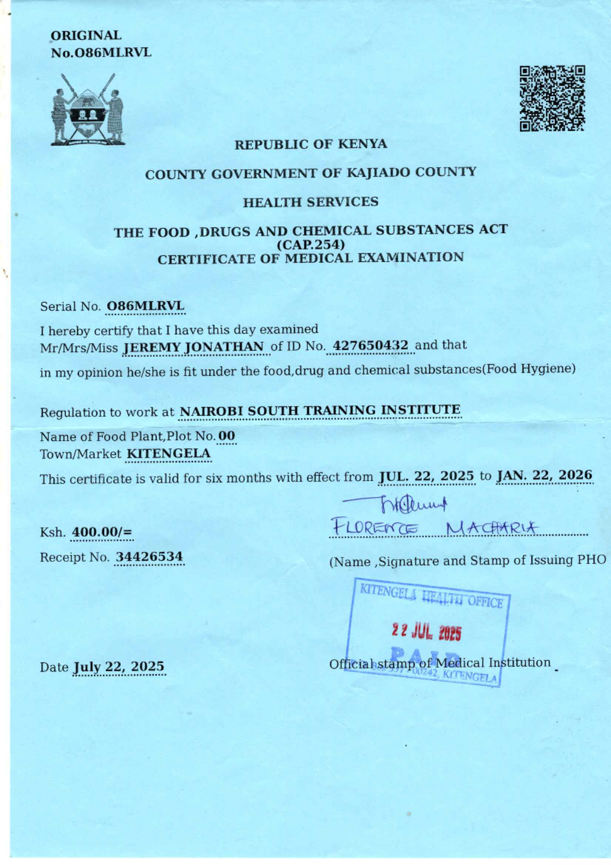 food-handler-medical-examination-certificate-kajiado-county-studocu